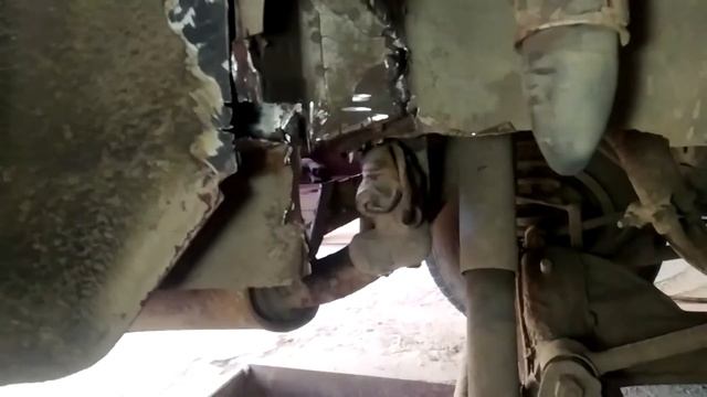 ВАЗ 2101-2107 Ремонт кронштейна задней поперечной тяги "солдатика" "домика"
