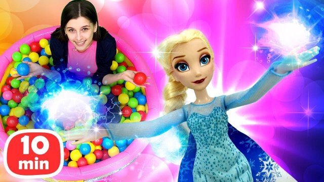 Тойклаб и Эльза ищут Анну ❄️ Игрушки для детей Холодное сердце