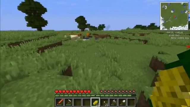 Minecraft Радуга 024 Летающая рамка