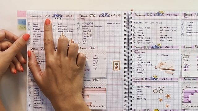 Оформление ежедневника на месяц