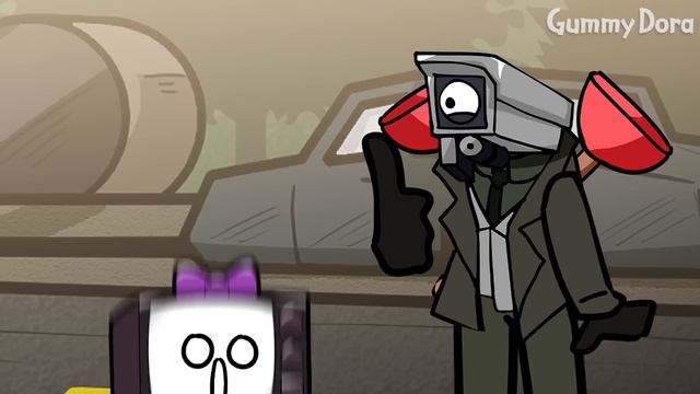 Cameraman and TV woman pt7 (Feat.Speakerwoman) | Skibidi Toilet Sad Story Animation