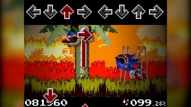 Sonic.exe: One More Time Meets FNF! Pixel VS Sonic OMT! - Friday Night Funkin' Mods