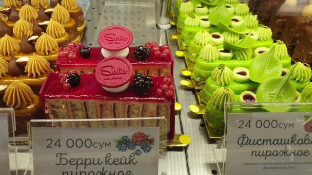 우즈베키스탄에서 가장 맛있는 빵집 "Safia" 에는 어떤 빵이 있을까요? 오셔서 골라 보세요 !!! | хлеб | non | tort