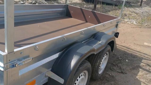 Обзор двухосного прицепа для легкового авто Экспедиция 121725