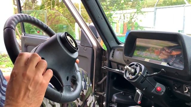 Замена штатного руля на анатомический, Нива Urban, ЛАДА 4x4
