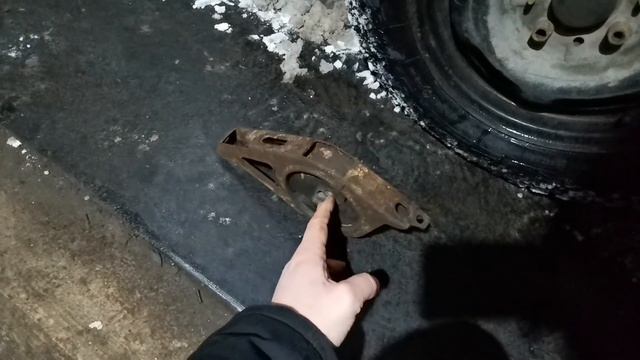 Замена подушек двигателя 1118 Калина 1