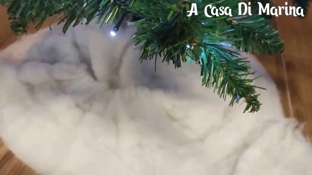 Юбочка? для Ёлочки своими руками ?/?МК?/ Коврик ❄️"Снежный Сугроб"❄️ под Ёлочку?