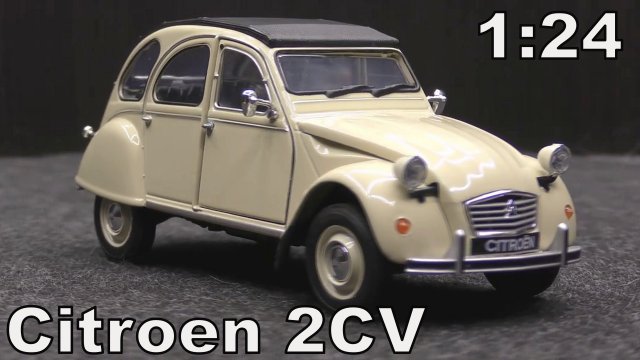 Citroen 2CV / 1949г. / Welly Nex / Масштаб 1:24 / Масштабная модель автомобиля