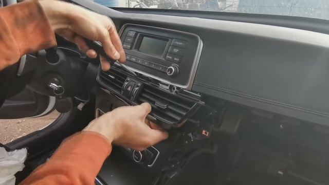 Как разобрать панель (торпедо) Kia Optima