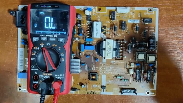 Уменьшение тока подсветки Samsung UE42F5020AK (BN44-00609A)