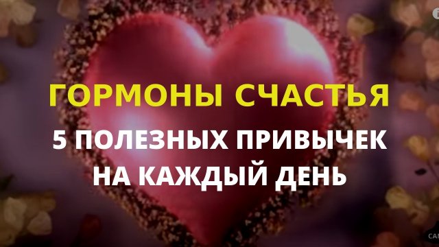 ОТЧЕГО ЗАВИСИТ СЧАСТЬЕ_ГОРМОНЫ СЧАСТЬЯ _Полезные привычки для счастья/САМОРАЗВИТИЕ