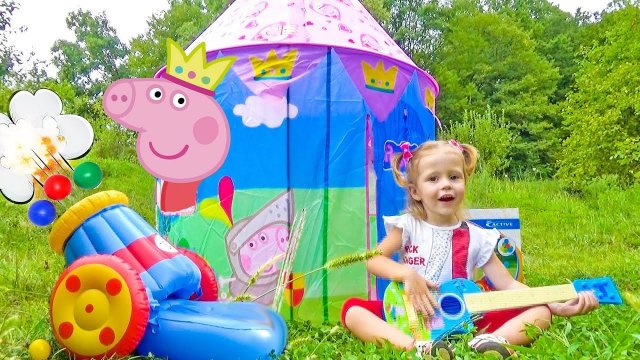 Замок Принцессы Пеппы и новые игрушки