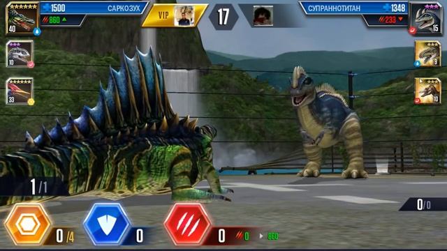 Дино для PvP - Jurassic World The Game #21.mp4