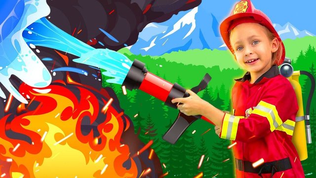 Песенка про Пожарных + Бо-бо с Родителями | Майя и Маша | Детские песни