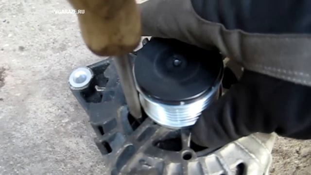 Как проверить обгонную муфту генератора