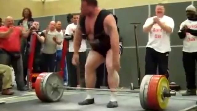 Фантастические рекорды атлетов в становой тяге