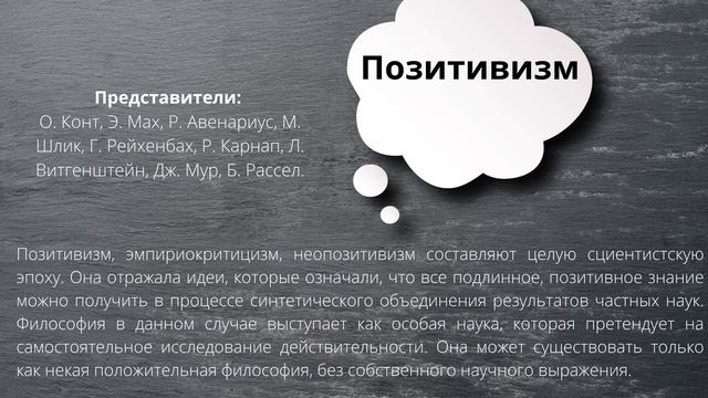 Основные направления в философии за 10 минут