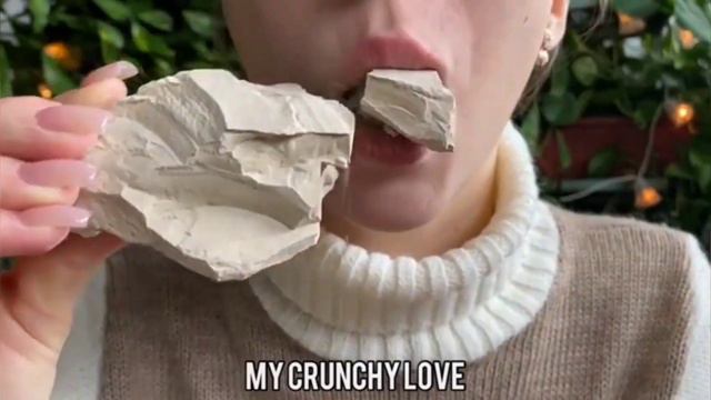Туркестан белый 😋хруст  глина  асмр