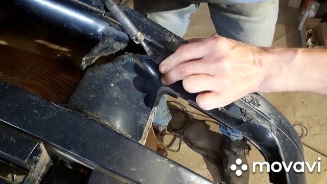 Ремонт бампера с покраской своими руками