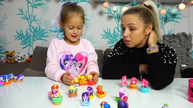 ПОДРУЖКА для МАМЫ! Кто же из ПОНИ МИЛАШЕК подойдёт для мамы! Амелька Карамелька Видео для детей