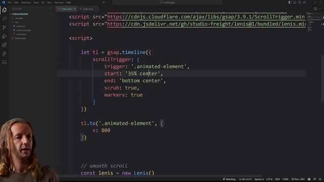Mastering Scroll Animations with GSAP ScrollTrigger
