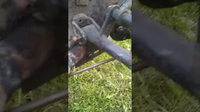 Муравей,двигатель от мотоблока с центробежным сцеплением