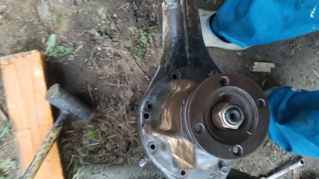 Укорачивание моста ваз # колея 70 на минитрактор