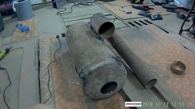 БЕЗОПАСНАЯ ПЕЧЬ НА ОТРАБОТКЕ ИЗ ГАЗОВОГО БАЛЛОНА