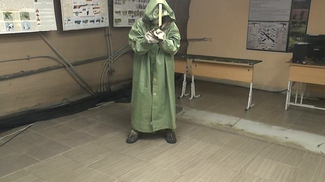 Одевание ОЗК