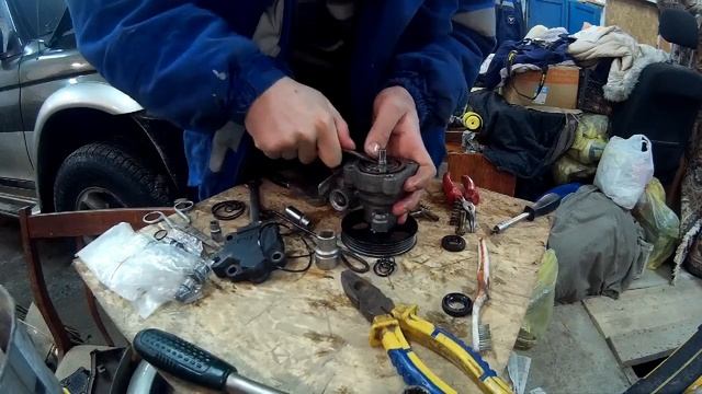 Ремонт насоса ГУР за 65 рублей.