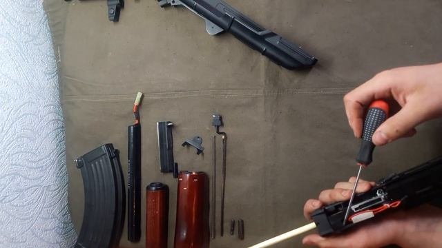 Как разобрать АКС 74У (Airsoft) от Cyma (cm.045a)