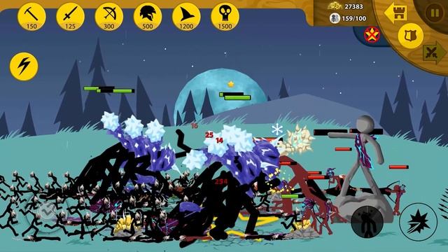 Много Стикменов в Стик вар Легаси #90 Миссии 327-328 уровня Stick war legacy на ультра на Крутилкин