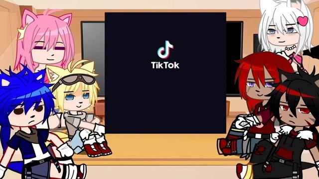 Sonic characters react to edits ⭐️part 6 (final?)  /sonic gacha reaction video/