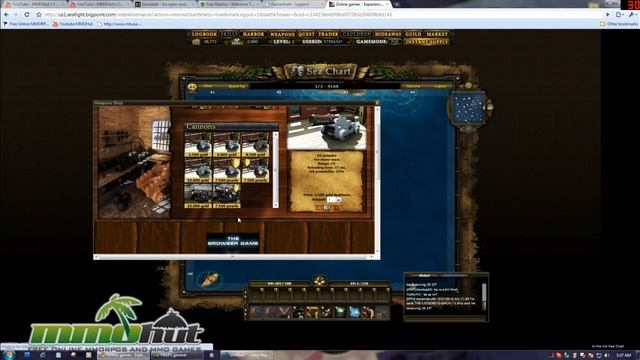 SeaFight - браузерная онлайн игра ( gameplay, обзор ) HD