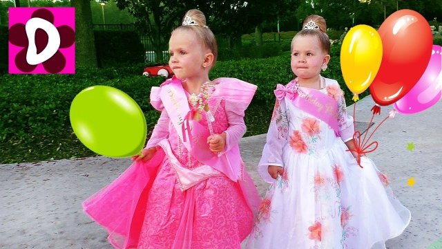 ДЕНЬ РОЖДЕНИЯ Принцессы ДИАНЫ Transform into Royal Disney Real Princess Belle Beauty and the Beast