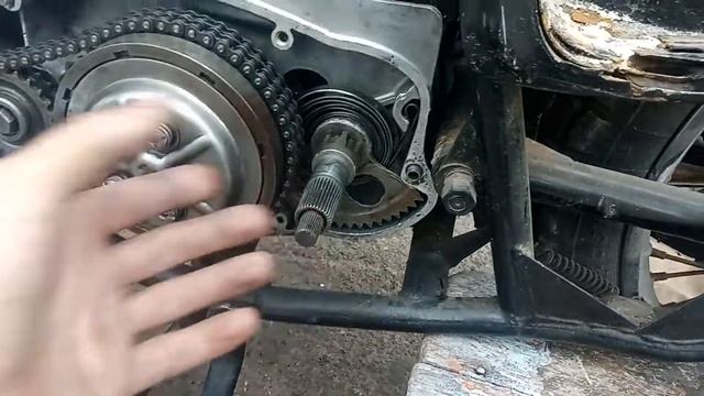 иж планета ,регулировка сцепления!