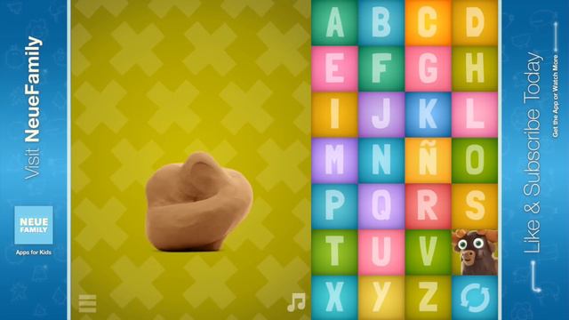 Hey Clay's  Spanish version popular Claymation Talking ABC