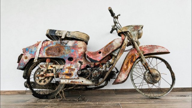Реставрация мотоцикла Jawa 1977 - Полная реставрация