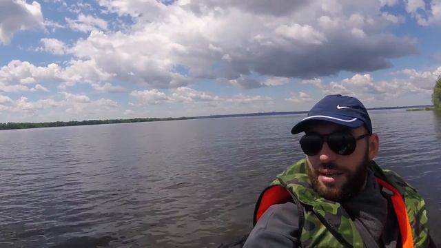 Сплав по Волге на лодке ПВХ. День 2