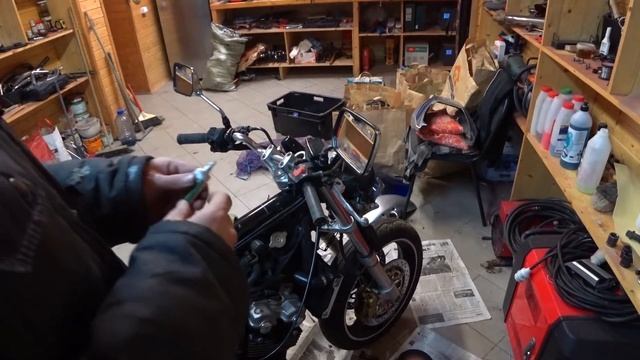 Грузики руля Honda CB400SF
