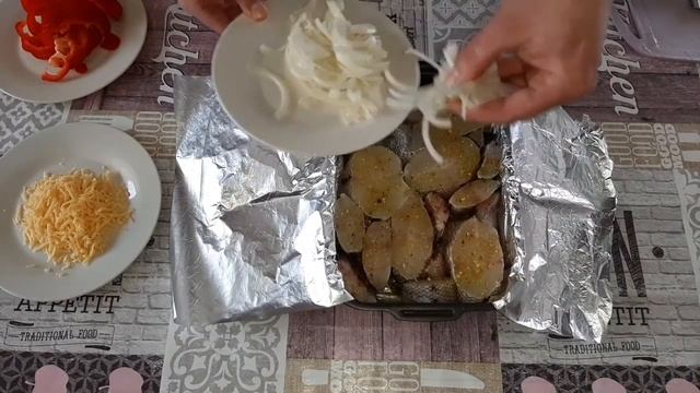 Рыба Макрурус в фольге. Вкусно и полезно. Канал Винигрет.