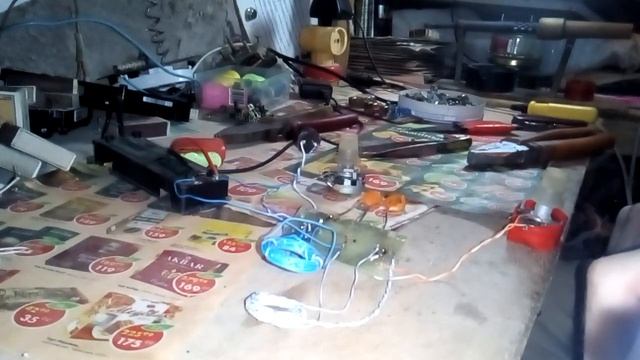 Самодельный пинпоинтер Сверчок по схеме металлоискатель Бабочка