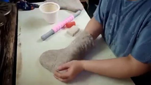 Как свалять валенки