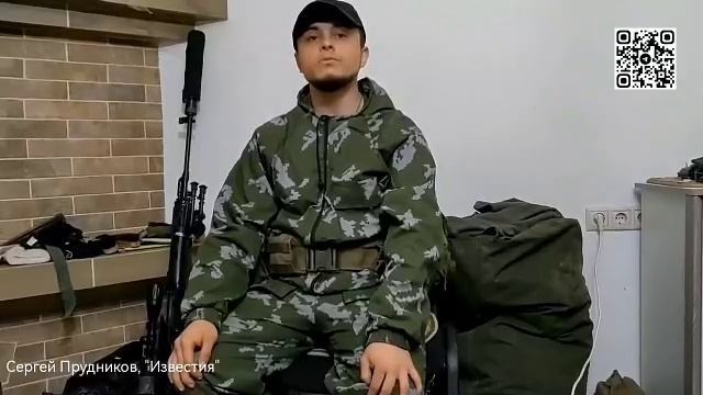 Снайпер таджик спас русскую девочку!