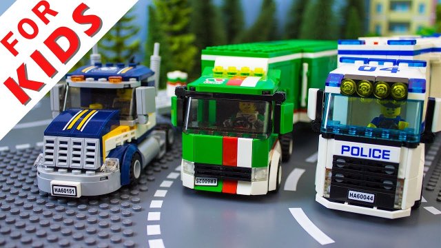 Мультфильм Лего машинки
