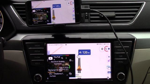 Huawei MirrorLink + Яндекс Навигатор + Full MirrorLink - Плавающие приложения для авто