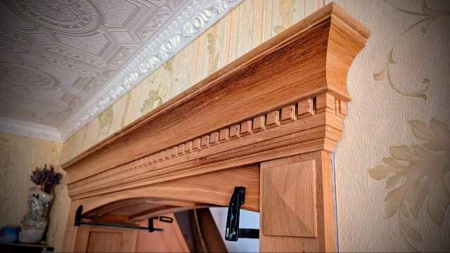 Дубовый портал в английском стиле своими руками. Столярная школа. 2 часть