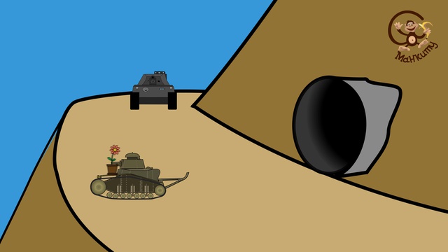 Мультфильм "Добрый танк"
