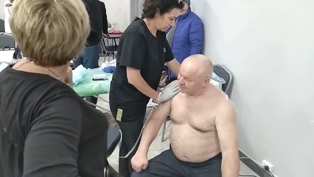 БЭМ, Массаж плеча