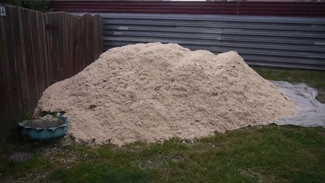 Утепление пола опилками